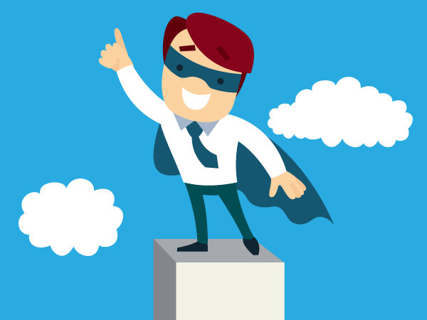 salon precision mascot - captain precision - andrew fletcher